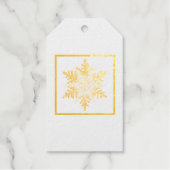 ÉTIQUETTES CADEAUX BENTLEY WILSON SNOWFLAKE CADEAU TAG (Recto)