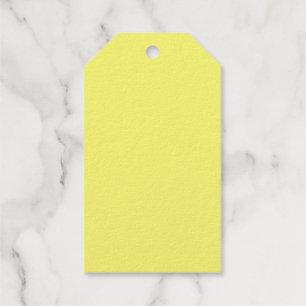 Étiquettes Cadeaux Beurre jaune