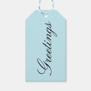 Étiquettes cadeaux bleu n°1, bleu pastel, bleu cla