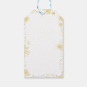 Étiquettes Cadeaux Boule de Neige Menthe de Noël (Dos)