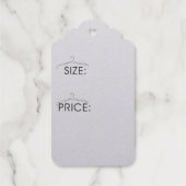 Étiquettes Cadeaux Boutique (Verso)