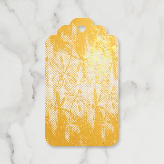 Étiquettes Cadeaux Brouillard de libellule (Recto)