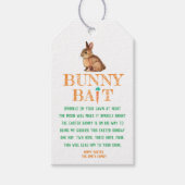 Étiquettes cadeaux Bunny Bait de Pâques (Devant)