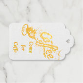 Étiquettes Cadeaux café aromatique (Recto (horizontal))