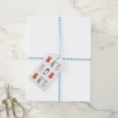 ÉTIQUETTES CADEAUX CHATS EN PYJAMA (Avec de laficelle)