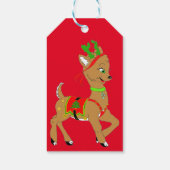 Étiquettes cadeaux Christmas Doe (Dos)