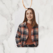 Étiquettes Cadeaux Classe de 2025 Félicitations Photo Graduation (Verso)