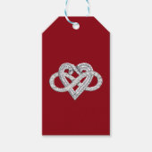Étiquettes cadeaux Coeur Infinity (Devant)