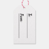 Étiquettes cadeaux Comfort and Joy Woodland Bear P (Dos)