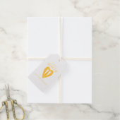 Étiquettes Cadeaux Costume Mariage d'or et Cravate Groomsman Proposit (Avec de la ficelle)