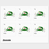 Étiquettes Cadeaux Crabe Violoniste (Feuille)