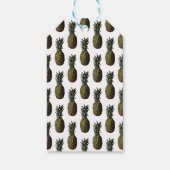 Étiquettes cadeaux d'ananas (Dos)