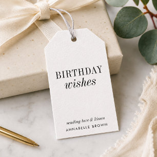 Étiquettes Cadeaux d'Anniversaire Étiquettes Cad