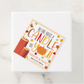 Étiquettes Cadeaux d'Appréciation Automne (En situation)