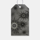 Étiquettes cadeaux de flocon de neige goth (Devant)