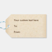 Étiquettes cadeaux de Herbes italiennes (Dos Horizontal)