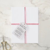 Étiquettes Cadeaux de Mélange Ranch Maison (Avec de la ficelle)