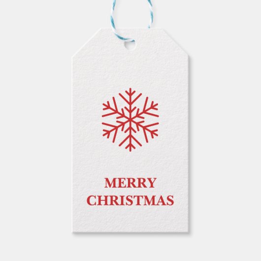 Étiquettes cadeaux de Noël (Devant)