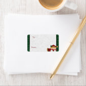 étiquettes cadeaux de Noël (En situation)