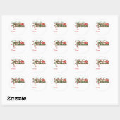 Étiquettes cadeaux de Noël (Feuille)