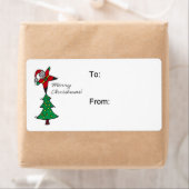 étiquettes cadeaux de Noël (En situation)