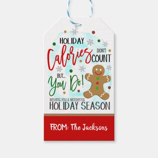 Étiquettes cadeaux de Noël (Devant)