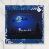 Étiquettes cadeaux de Noël (Dos)