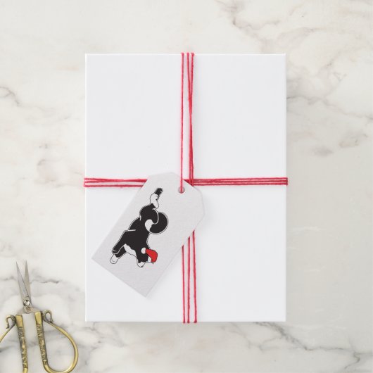 Étiquettes cadeaux de Noël (Avec de la ficelle)