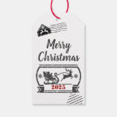 Étiquettes cadeaux de Noël (Dos)
