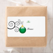 Étiquettes cadeaux de Noël (En situation)