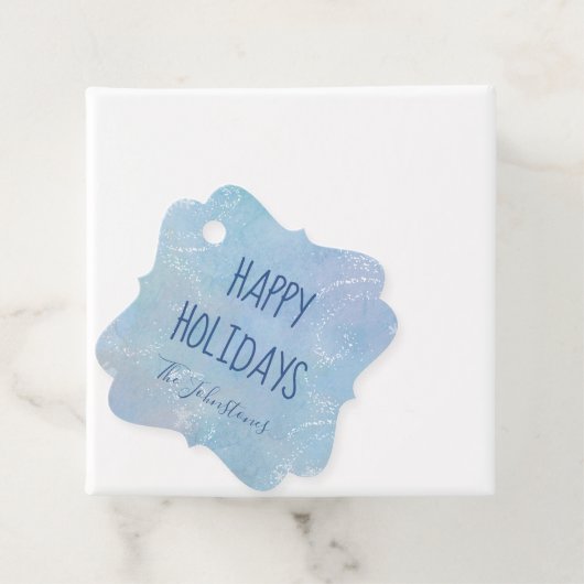 Étiquettes cadeaux de Noël (En situation)