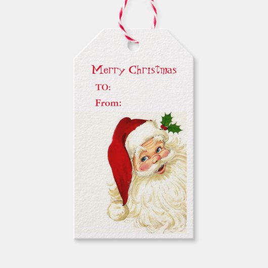 Étiquettes cadeaux de Noël (Devant)