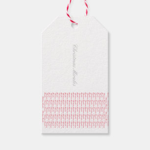 Étiquettes cadeaux de Noël