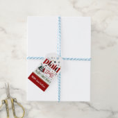 Étiquettes cadeaux de Noël (Avec de laficelle)