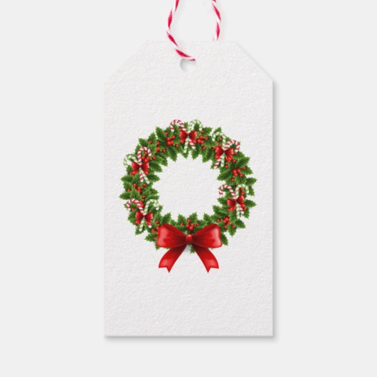 Étiquettes cadeaux de Noël (Dos)