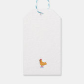 Étiquettes cadeaux de Noël à la ferme (Dos)