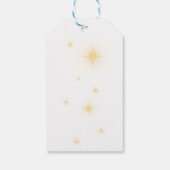 Étiquettes cadeaux de Noël avec bébé Jésus Illustr (Dos)