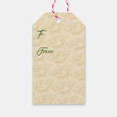 Étiquettes cadeaux de Noël Bell de Victoria (Dos)