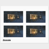 Étiquettes cadeaux de Noël Cwm (Feuille)