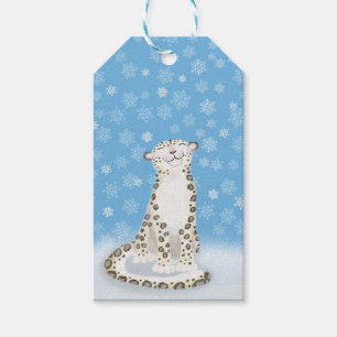 Étiquettes cadeaux de Noël 'Laisser neiger'