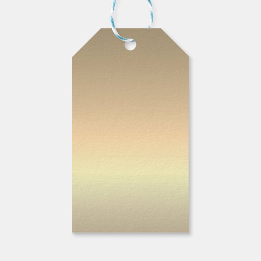 Étiquettes cadeaux de Noël Monogram (Dos)