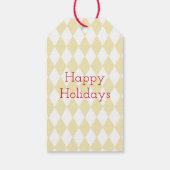 Étiquettes cadeaux de Noël Nutcracker (Dos)