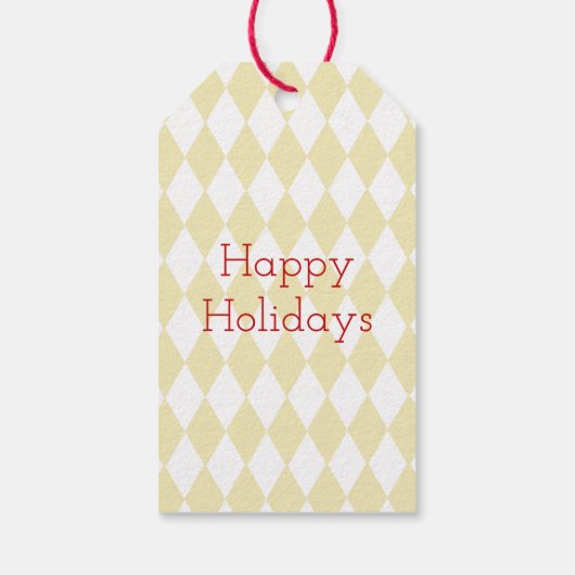 Étiquettes cadeaux de Noël Nutcracker (Dos)