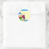 Étiquettes cadeaux de Noël Ours (Sac)