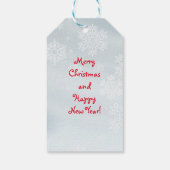 Étiquettes cadeaux de Noël Ours polaire et Kitten (Dos)