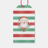 Étiquettes Cadeaux de Noël Papa Noël (Dos)