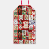 étiquettes cadeaux de noël passé (Devant)
