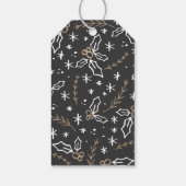 Étiquettes cadeaux de Noël personnalisées (Dos)