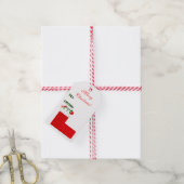 Étiquettes cadeaux de Noël Stocking (Set of Ten) (Avec de la ficelle)