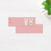 Étiquettes cadeaux de Pâques Bunnies (Bureau)
